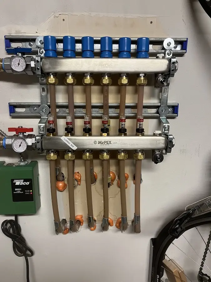 Plumber performing Leak Detection at a residential property in Clarksville